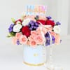 Birthday Blush Floral Arrangement Online