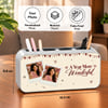 Gift Birthday Celebration Personalization LED Pen Stand