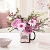 Gift Birthday Chrysanthemum Mug Arrangement