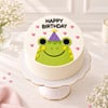 Gift Birthday Frog Cake