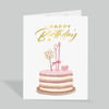 Birthday Glow Gold Foil Card Online