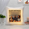 Birthday Glow Personalized LED Cushion Online