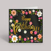 Birthday Gold Foil Card Online