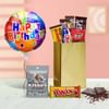 Birthday Joy Chocolates And Balloon Combo Online