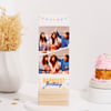 Birthday Memories Personalized Photo Wooden Stand Online