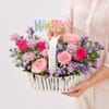 Buy Birthday Purple Blush Arrangement