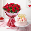 Birthday Roses & Strawberry Delight