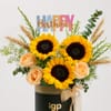 Buy Birthday Sunflowers for Leo