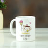 Buy Birthday Themed Personalized Mug & Tea Coaster Set