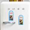 Birthday Wishes Personalized Blue Fridge Magnet