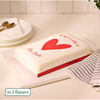 Biscuit Cake With love for you Online