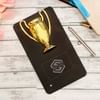 Shop Black And Gold Metal Table Trophy - Customize With Logo