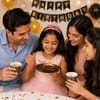 Shop Black & Gold Polka Dot Party Disposable Plate and Glass Set - 20 pcs