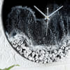 Buy Black Resin Personalized Wall Clock
