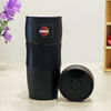 Gift Black Steel Coffee Mug - Customized with Logo