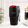 Gift Blessed And Coffee-Obsessed Personalized Black Sipper