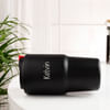 Shop Blessed And Coffee-Obsessed Personalized Black Sipper