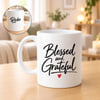 Blessed and Grateful Personalized Mug
