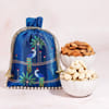 Shop Blessed Bonds Rakhi Hamper with Traditional Thali
