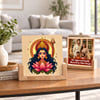 Blessed Family Personalized Double Sided Frame