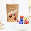 Buy Blessed Ganesha Rakhi And Chocolates Combo