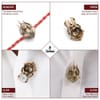 Shop Blessed Shiva Button Cover Convertible Rakhi