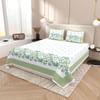 Blissful Veggie Green King Bedsheet Set