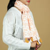 Buy Block Printed Cotton Stole with Tassels