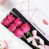 Buy Blooming 6 Pink Roses Flower Box