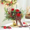Blooming Christmas in Rose Gold Vase Online