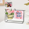Blooming Happiness Personalized Swing Planter For Sister Online
