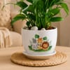 Shop Blooming Peace Lily Plant with Plate
