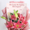 Buy Blooming Strength Women's Day Bouquet