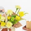 Buy Blooming Tribute Father's Day Basket Arrangement