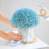 Buy Blue Baby's Breath Floral Arrangement