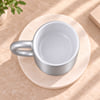 Shop Blue Design Personalized Silver Mug