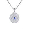 Blue Eye Sterling Silver Pendant Online