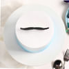 Gift Blue Ombre Moustache Cake (500 g)