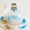 Blue Petals Father's Day Cake (300 Gms) Online