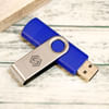 Gift Blue USB Pen Drive 12 GB - Customize With Logo