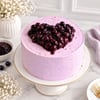 Gift Blueberry Heart Cake