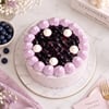 Shop Blueberry Swirl Vanilla Bento Cake