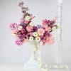 Blush Floral Arrangement In Urn Planter