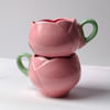Shop Blush In Blooms Tulip Mugs - Set Of 2