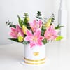Gift Blush Lily Floral Arrangement