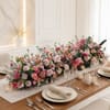 Blush Romance Floral Runner