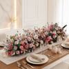 Blush Romance Floral Runner