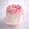 Gift Blush Rosette Red Velvet Cake