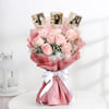 Buy Blushing Blooms Personalized Fridge Magnet Bouquet For Her