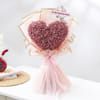 Gift Blushing Heart Bouquet For Mother's Day